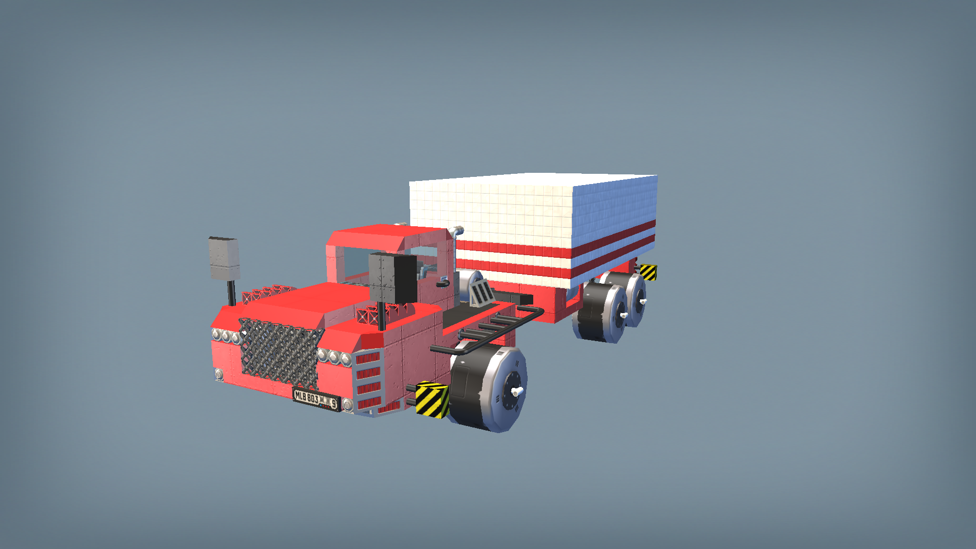 Special articulated tractor classic version