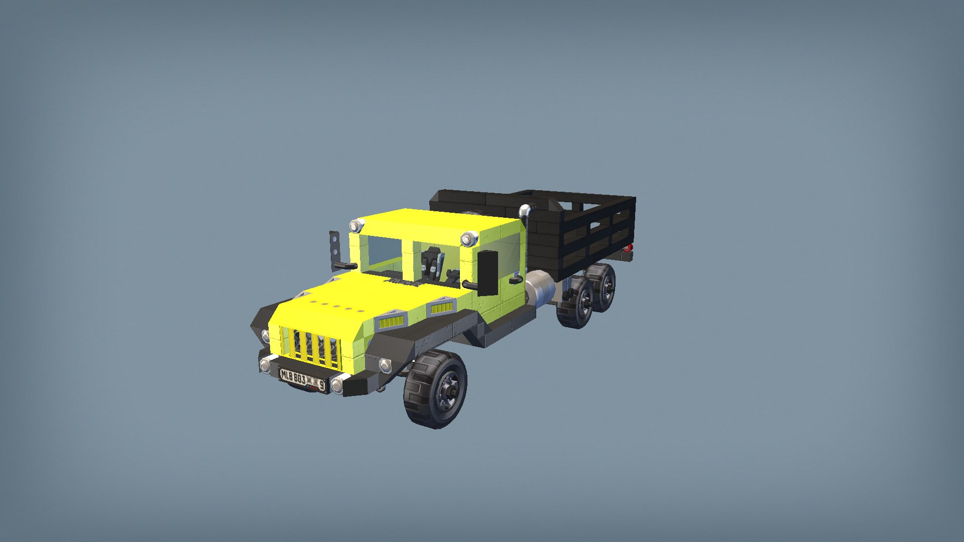 Offroad truck 03 opened version (6x6)