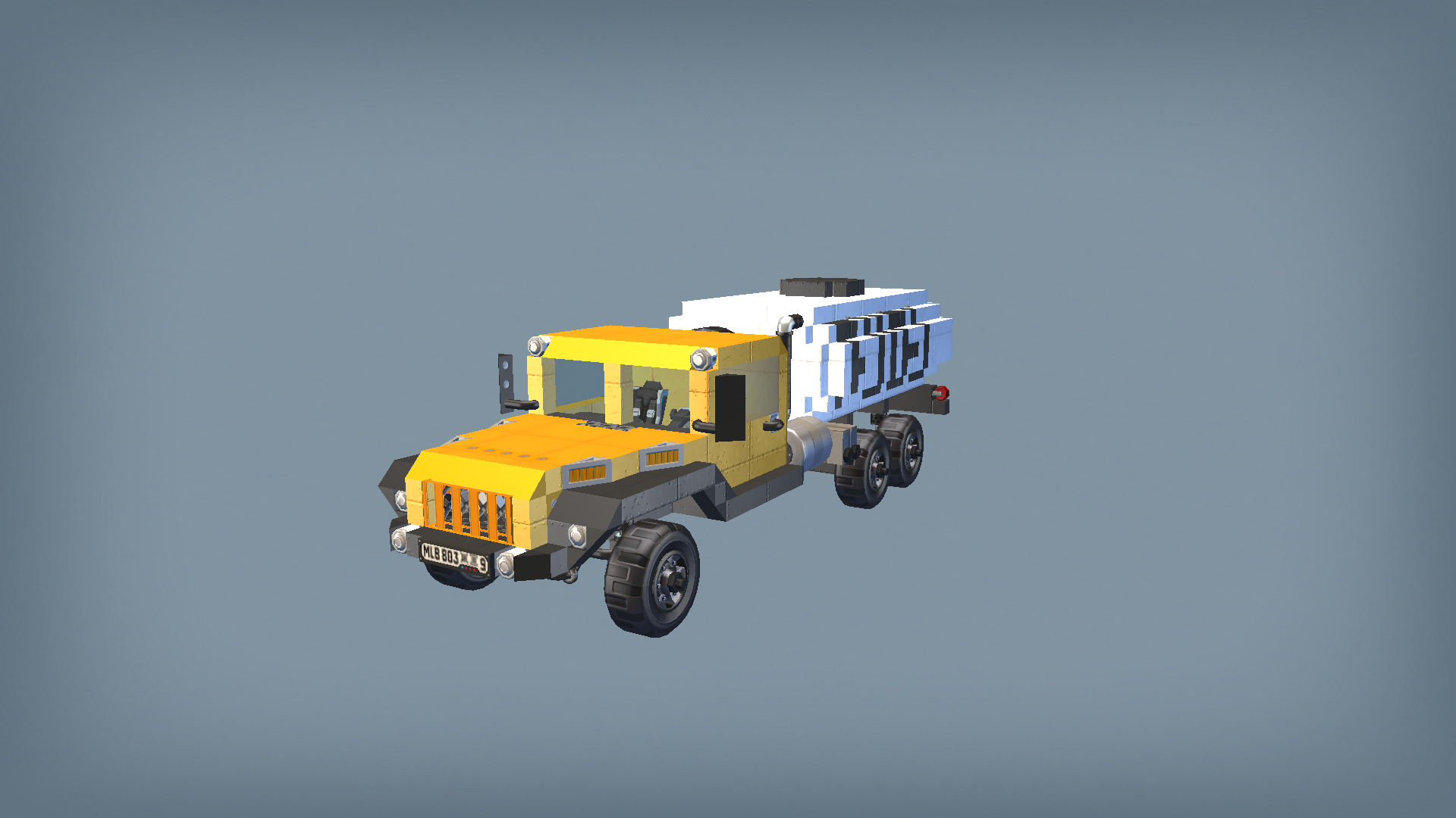 Offroad truck 03 fuel-cistern version (6x6)