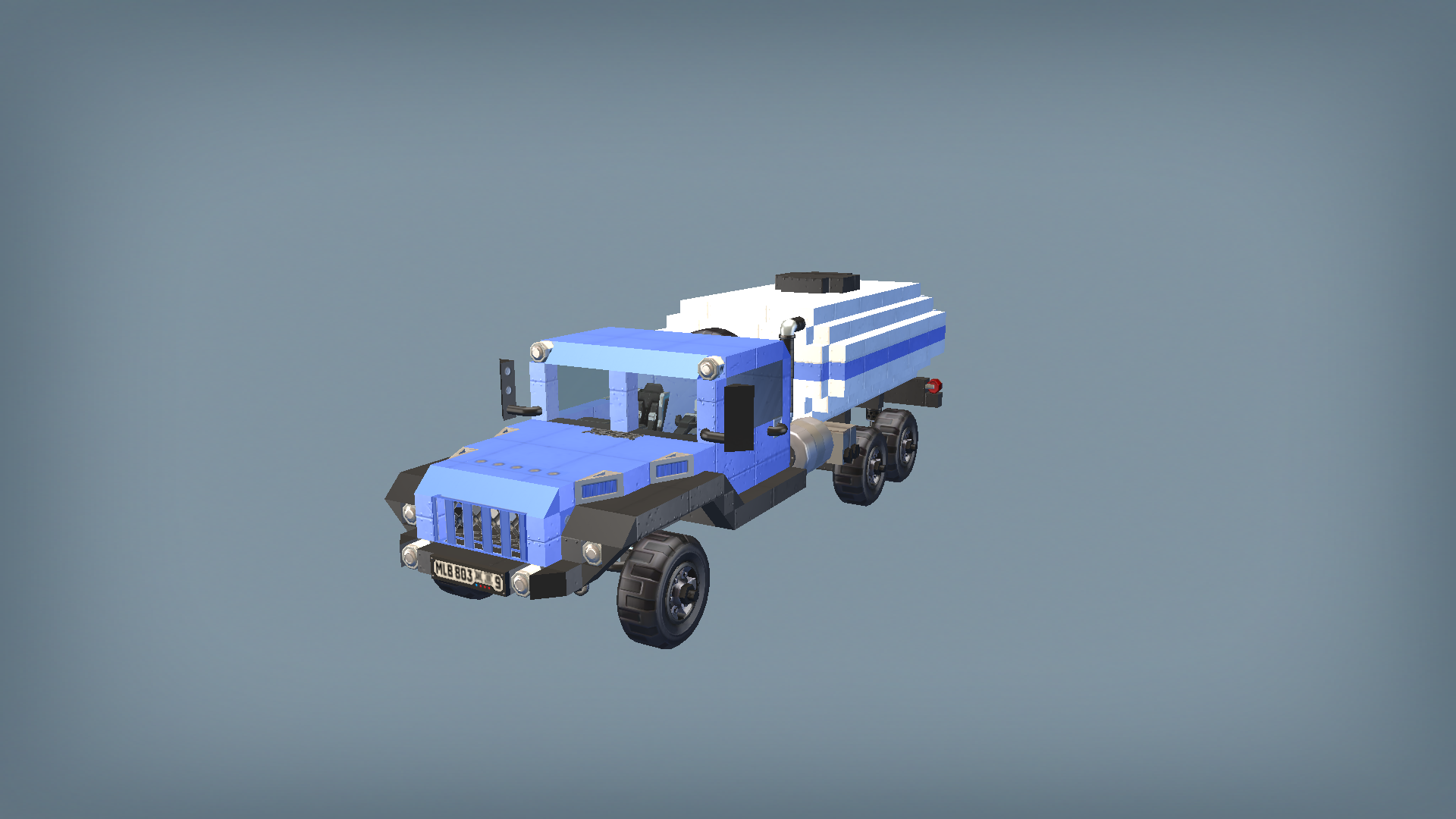 Offroad truck 03 water-cistern version (6x6)