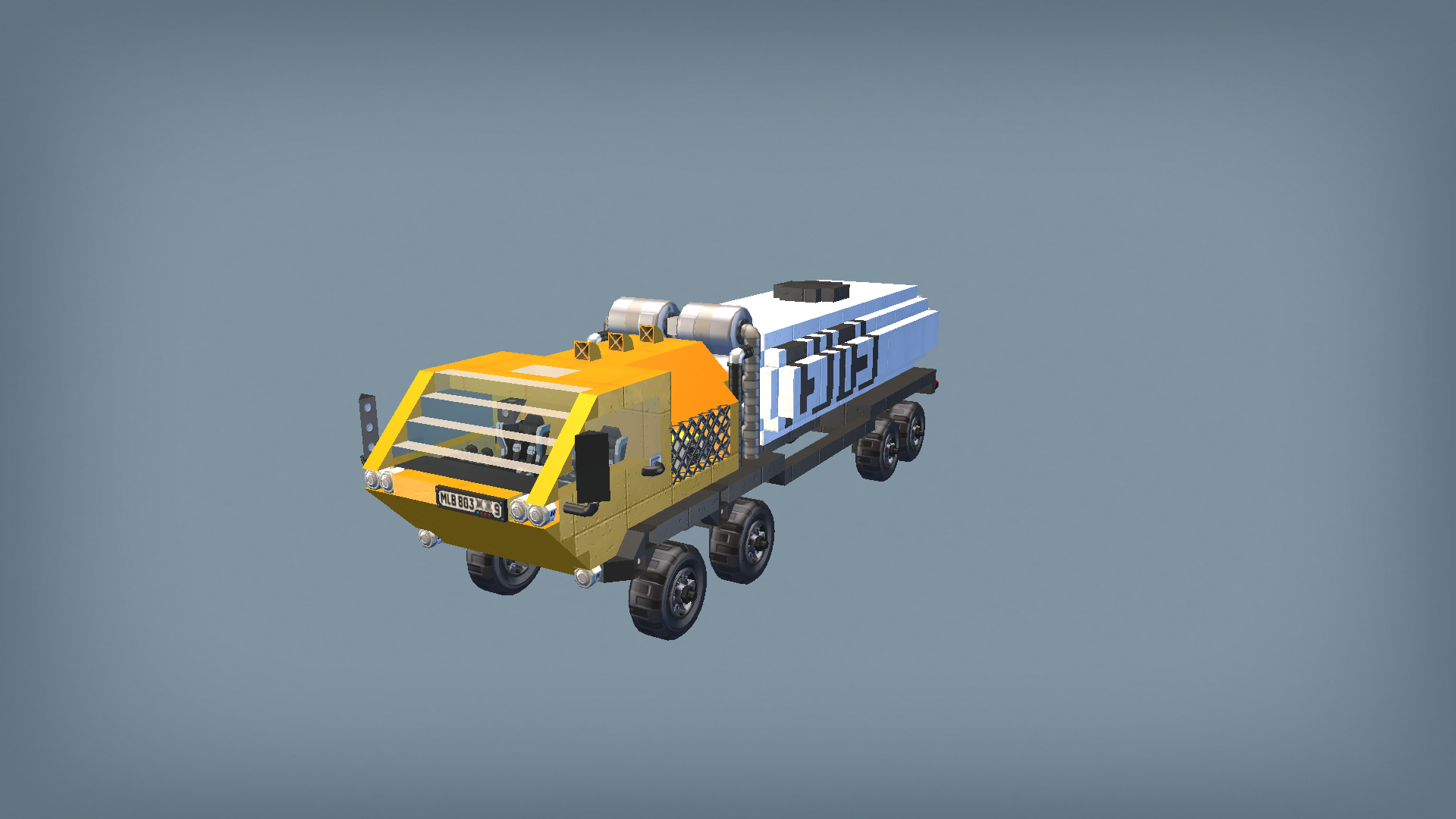 Special offroad truck 01 fuel-cistern version