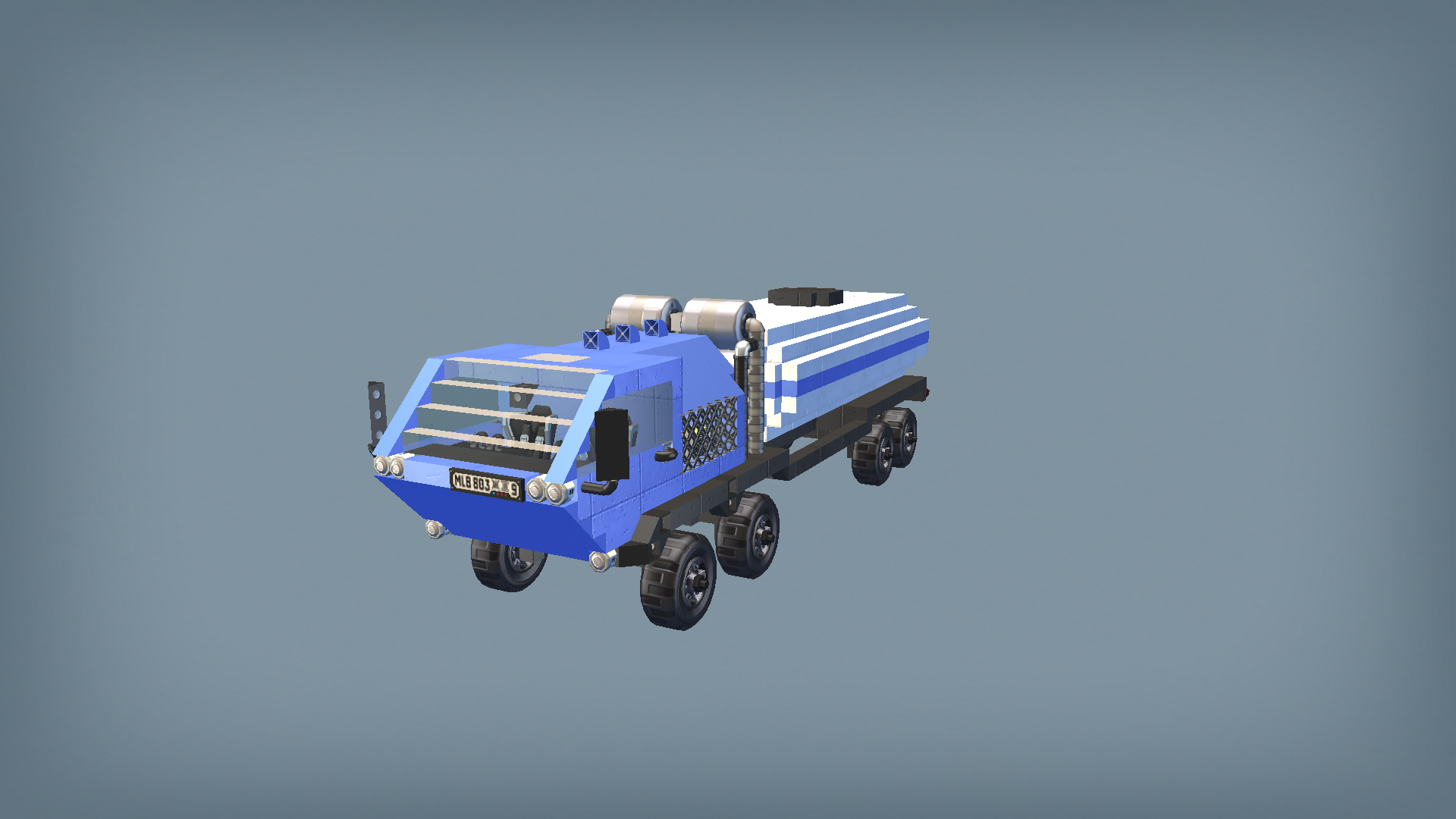 Special offroad truck 01 water-cistern version