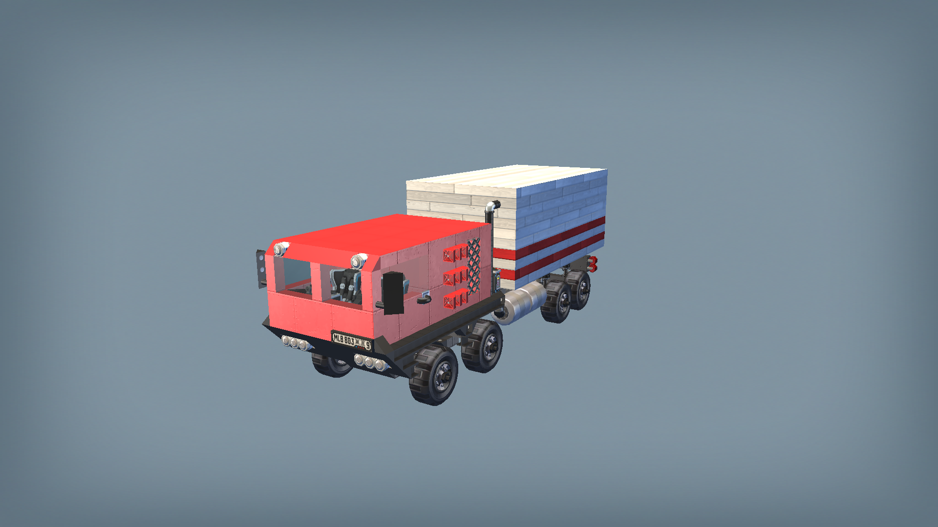 Offroad truck 02 classic version (8x8)
