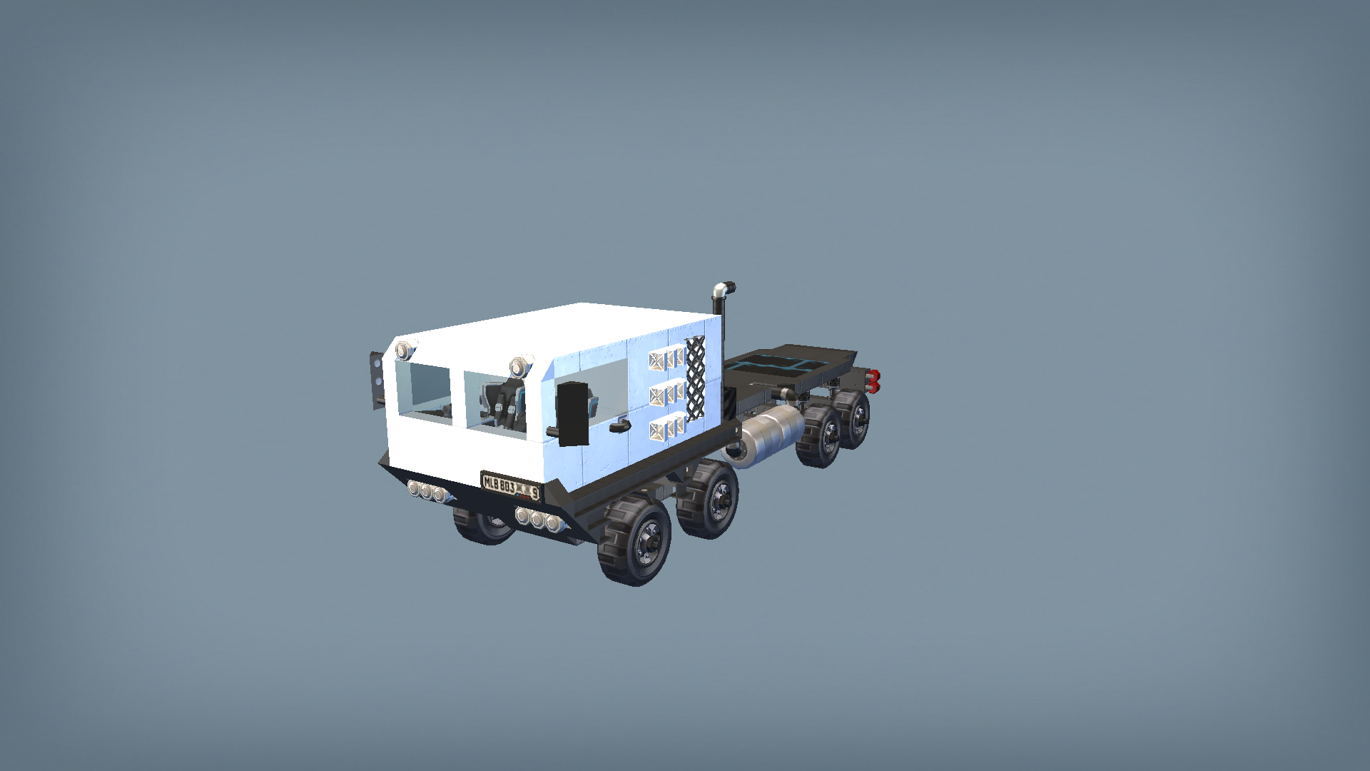 Offroad truck 02 clear version (8x8)
