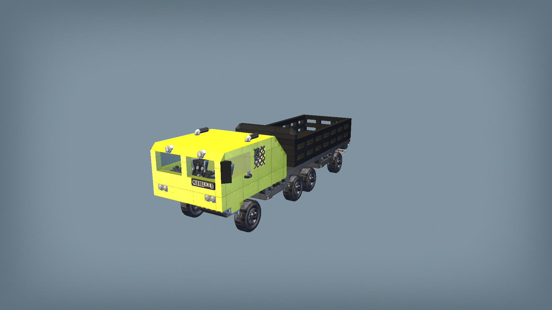 Special offroad truck 02 opened version