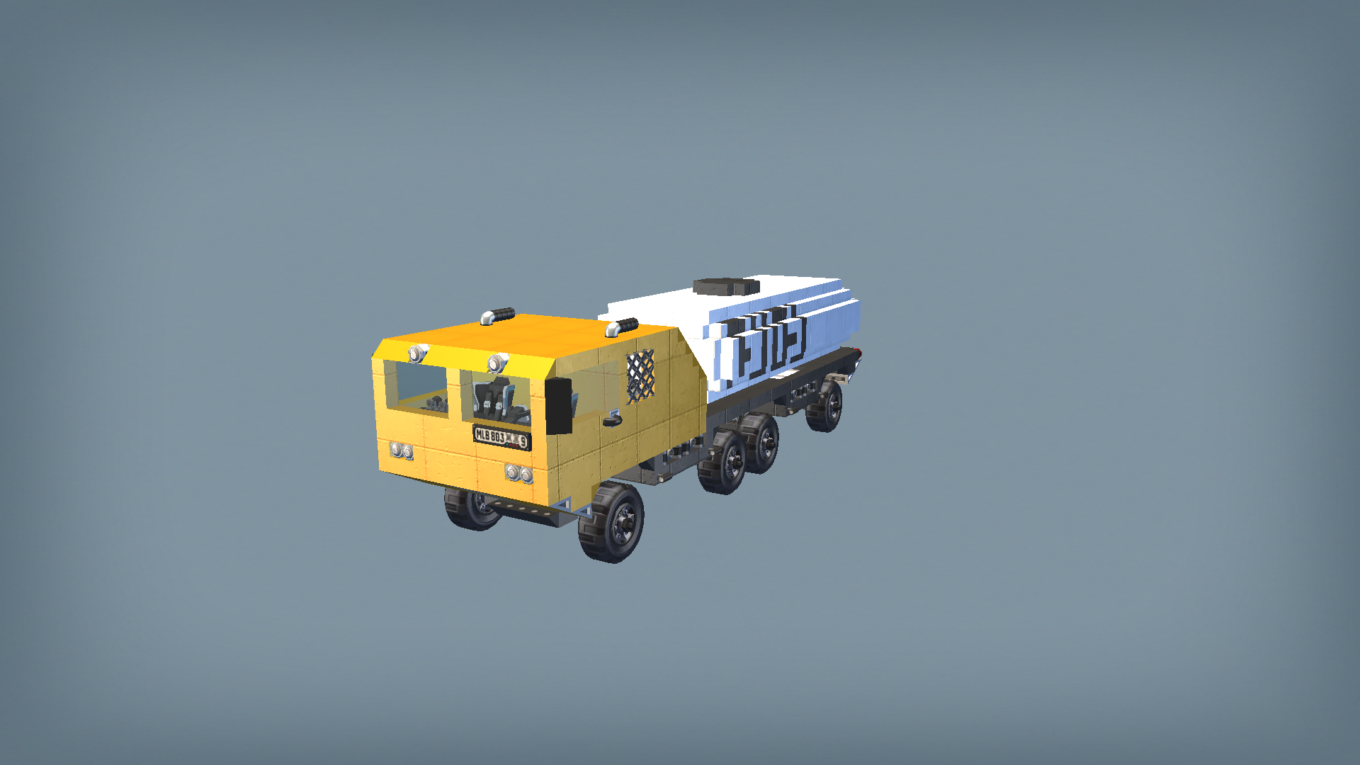 Special offroad truck 02 fuel-cistern version