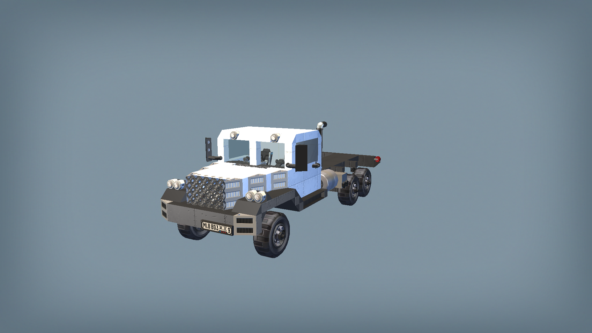 Offroad truck 04 clear version (6x6)