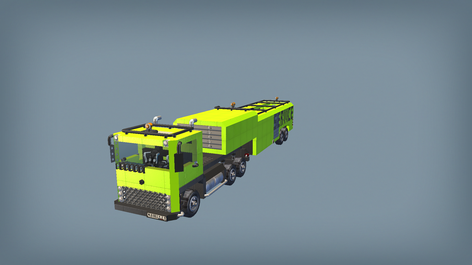 Service semi truck