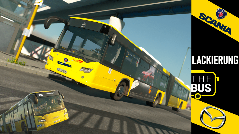 Mazda Lackierung für Scania