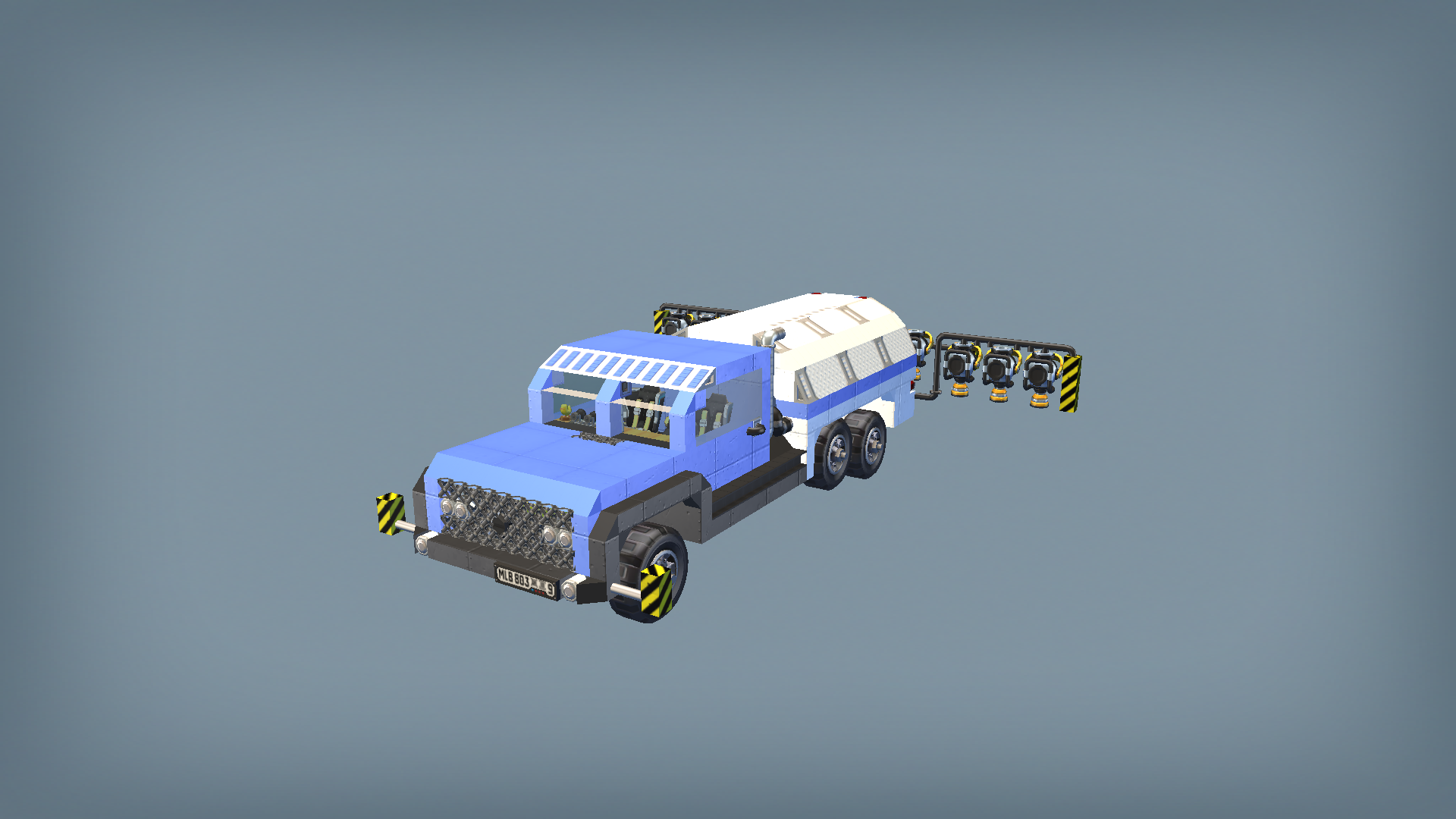 Small watering truck