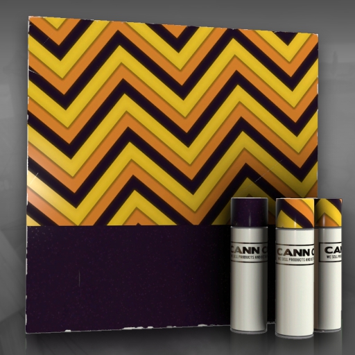 Zig Zag Wrapped - War Paint