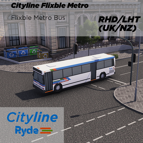 Ryde: Cityline - Flixble Metro [RHD/LHT]