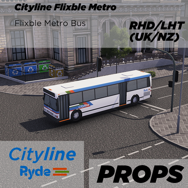 Ryde: Cityline - Flixble Metro - Prop [RHD/LHT]