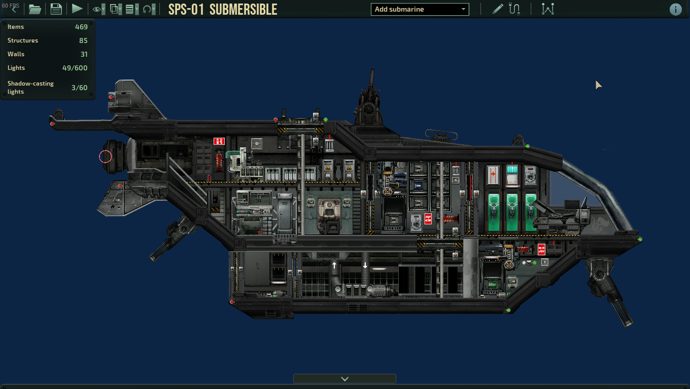 SPS-01  Submersible – Barotrauma Mod