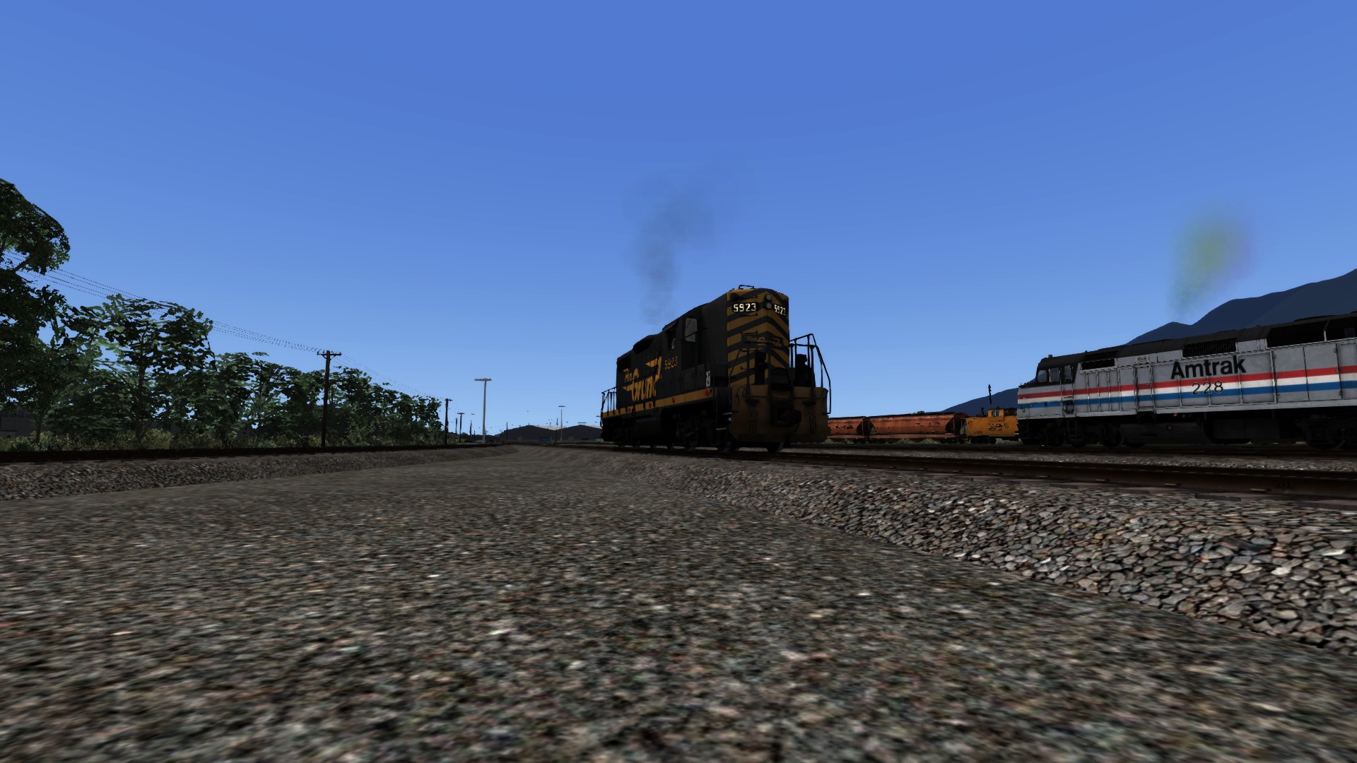 89 USA Family Railway yard Soldier Summit Provo Helper
