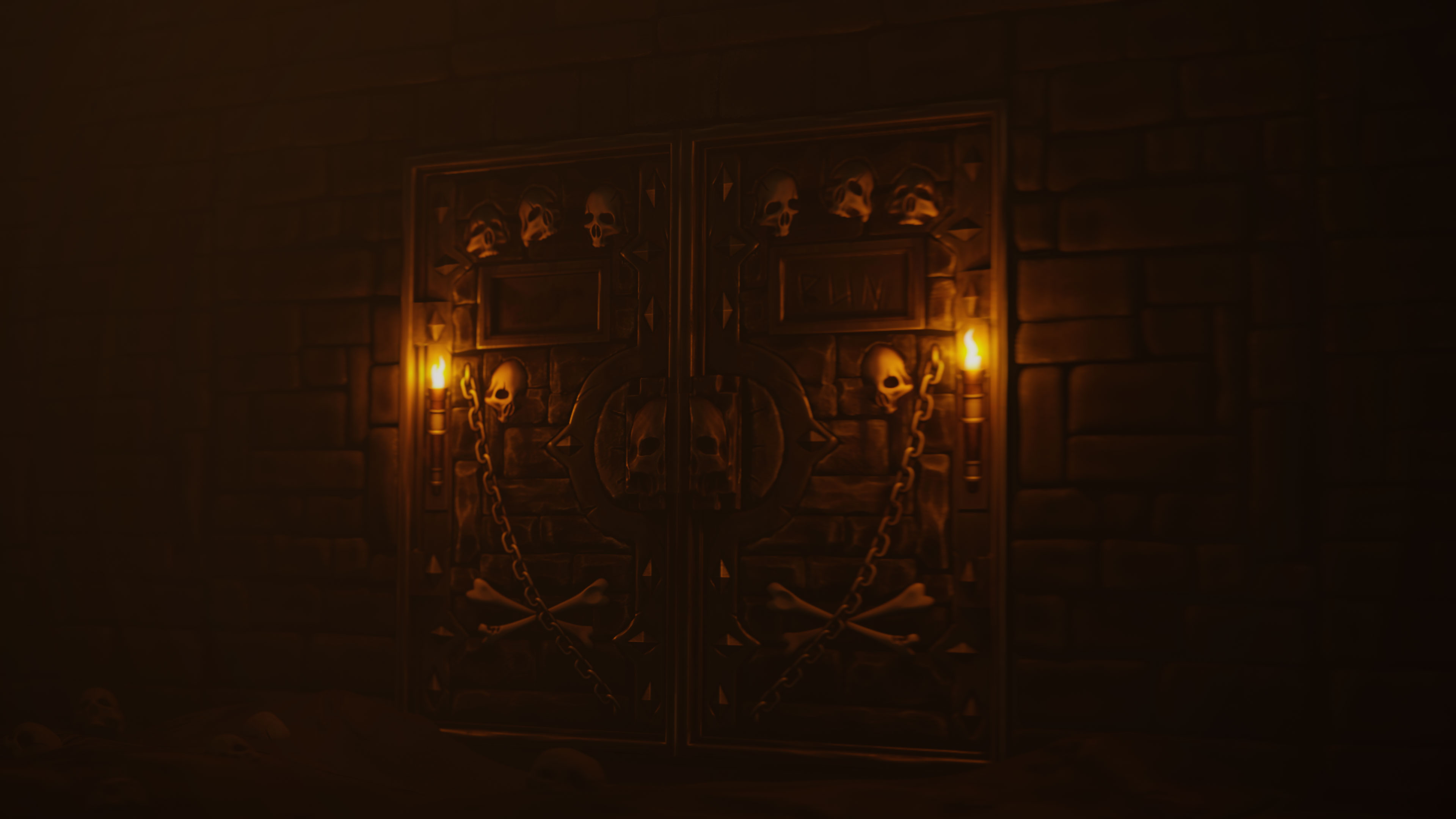 Dungeon Armored Double Door