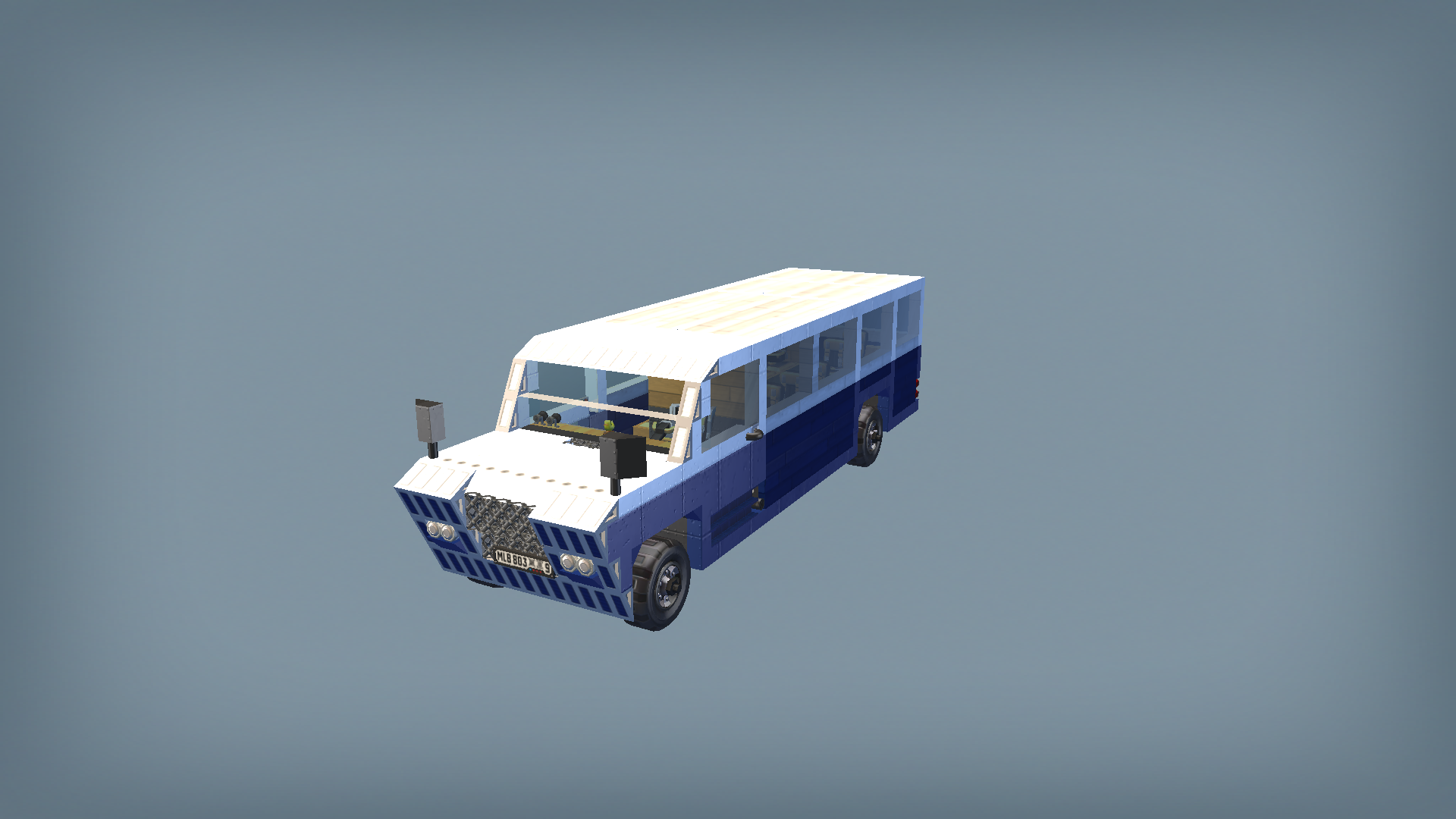 Walk-in van bus version
