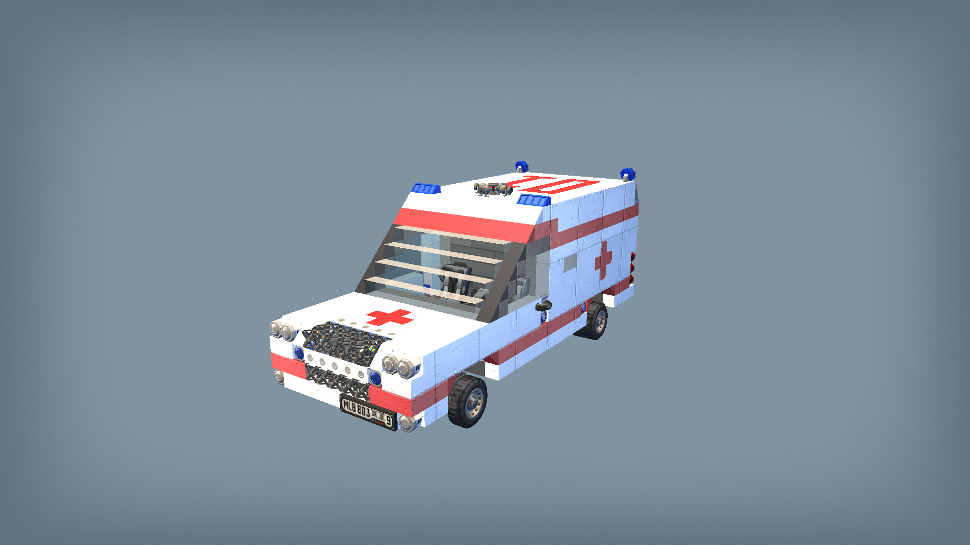 Car 01 (van,family,) ambulance version
