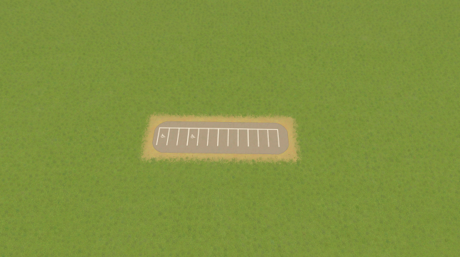 1x4 Parking Straight