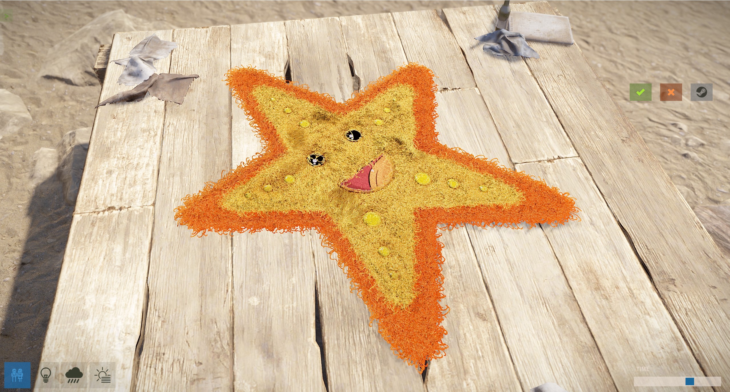 Starfish Rug