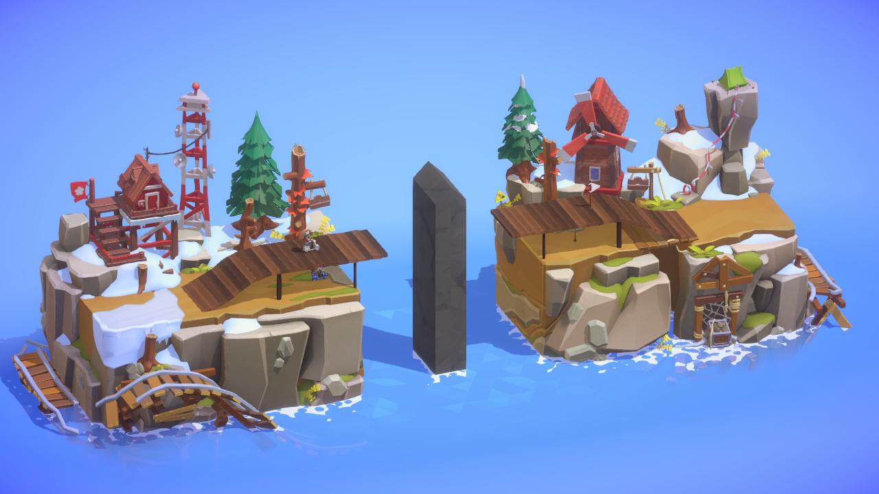 Collapsing Obelisk