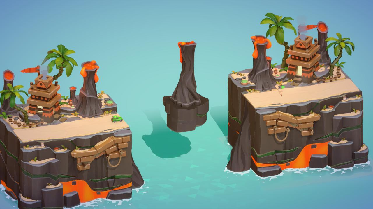 Floating Volcano