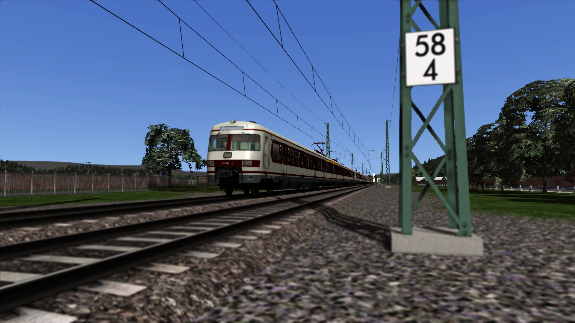 BR 420 503-5 P2 Carmine Airport Commuter Train-3 units - Koblenz to Koln ( this leg part two to Koln )