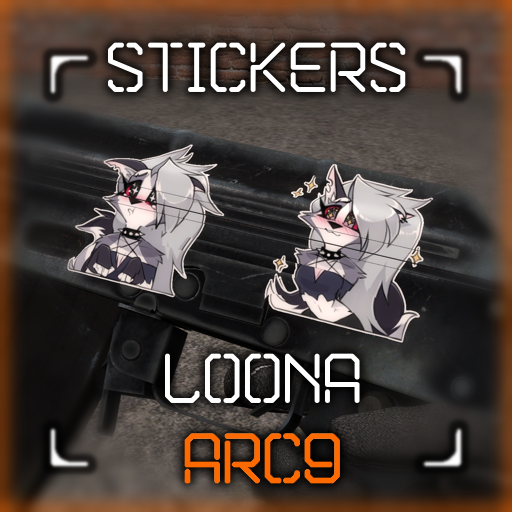[ARC9] Helluva Boss: Loona Stickers Pack
