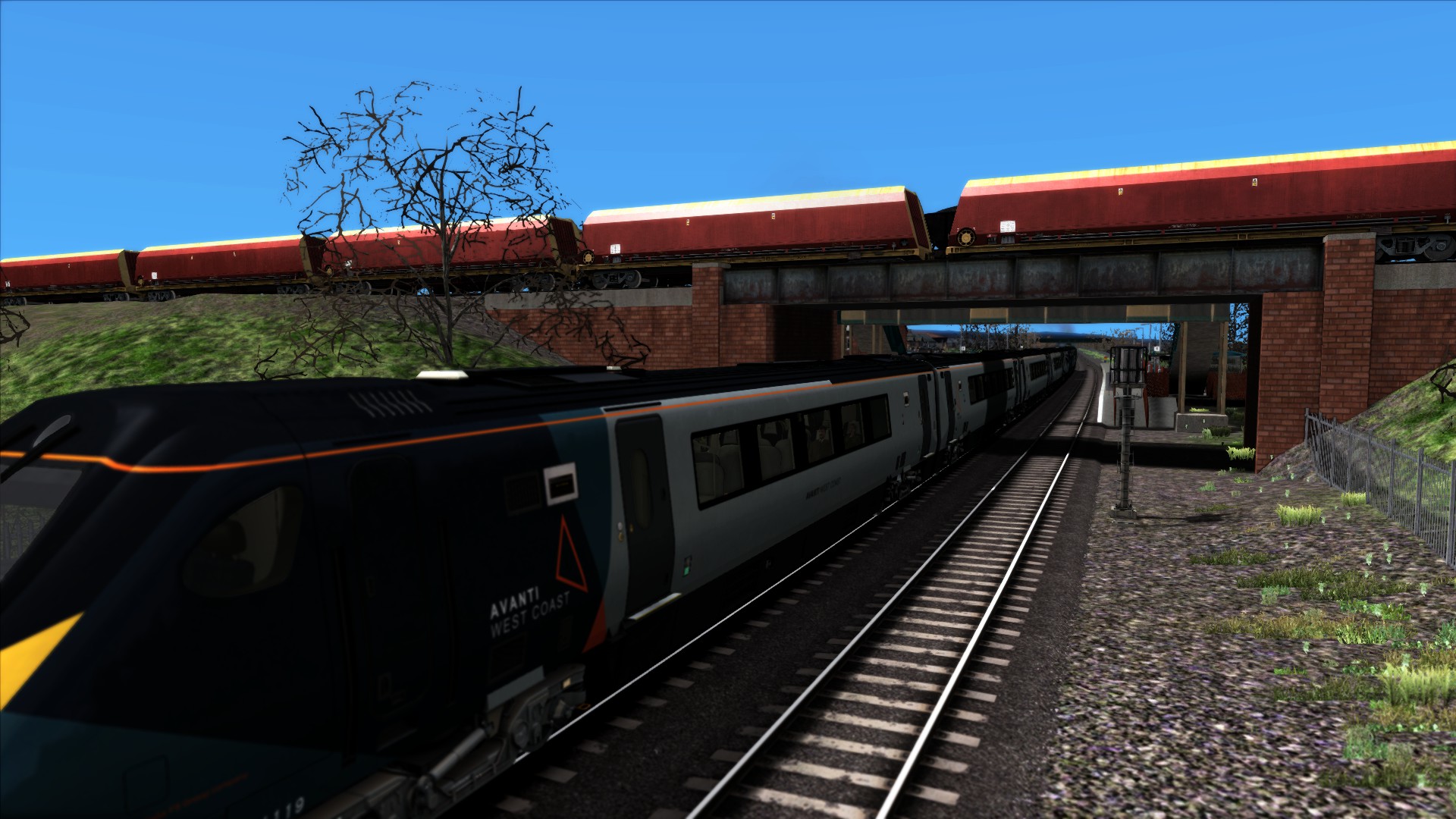 221124 Avanti West Coast 10 car Commuter Crewe to Llandudno