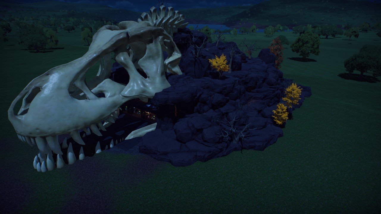 Skull/cave entrance