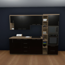 Kitchen black