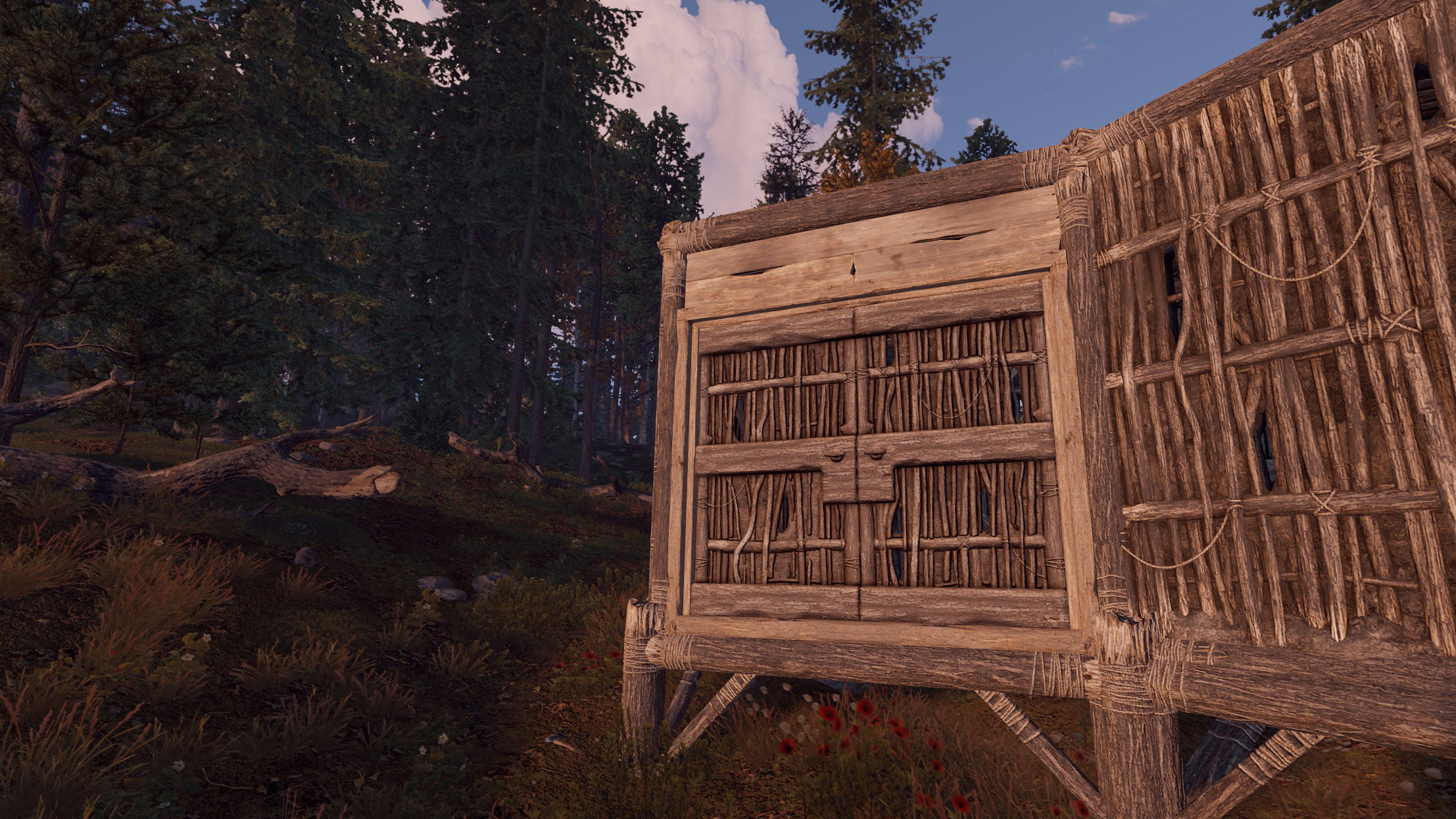 Twig Rivals Wooden Double Door