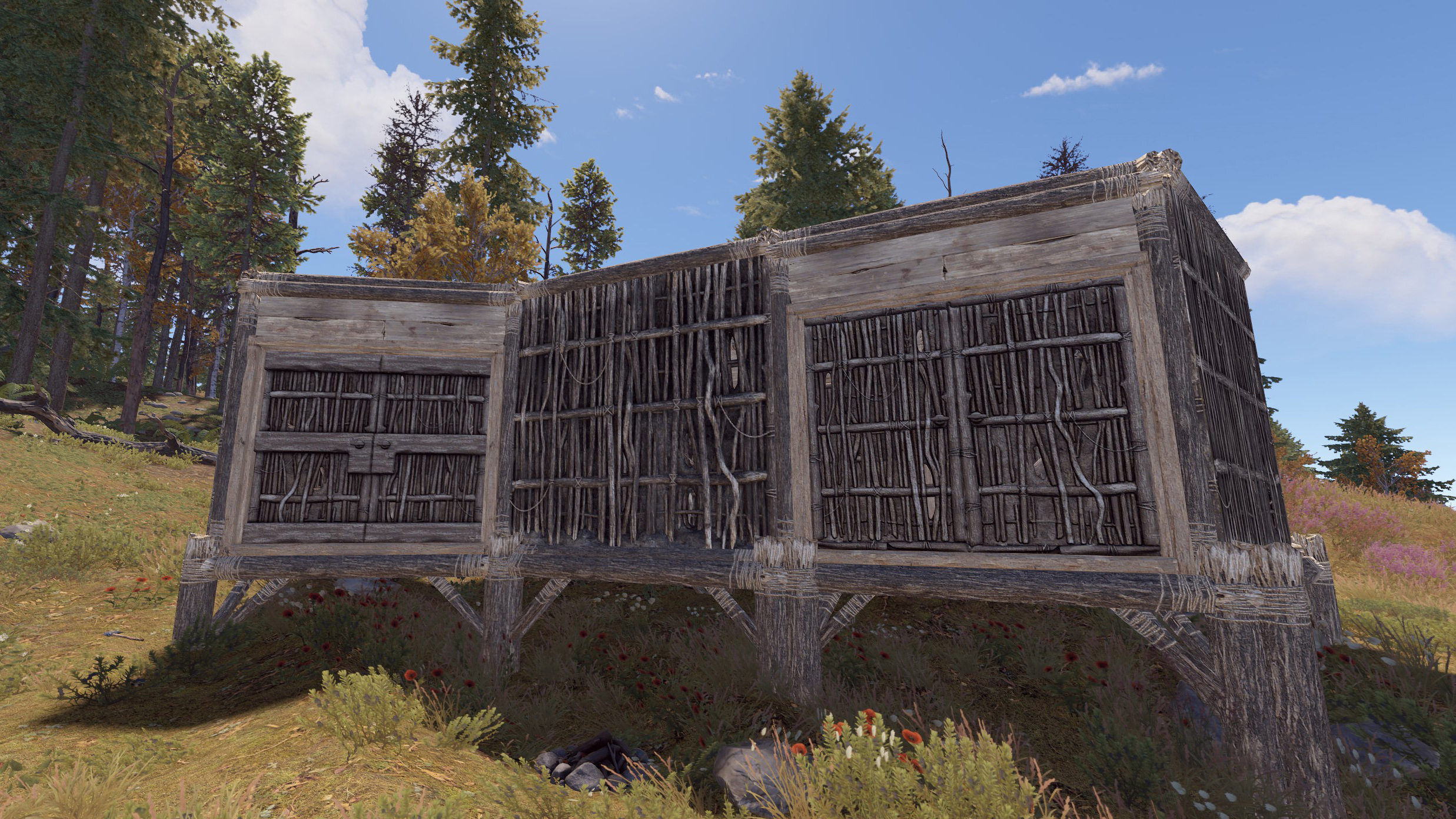 Twig Rivals Wooden Double Door