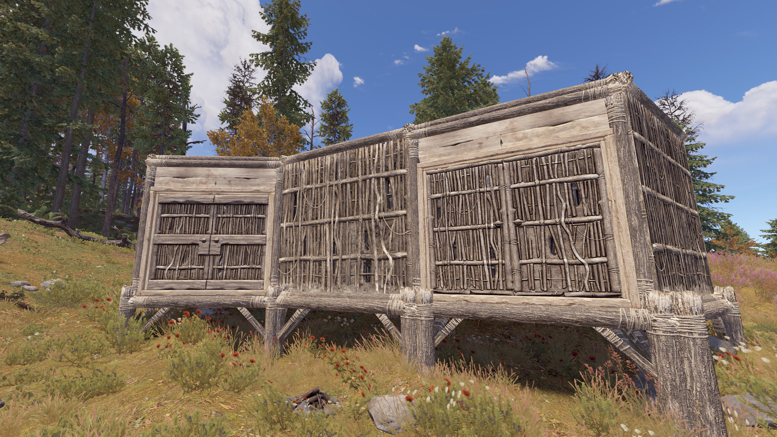 Twig Rivals Wooden Double Door