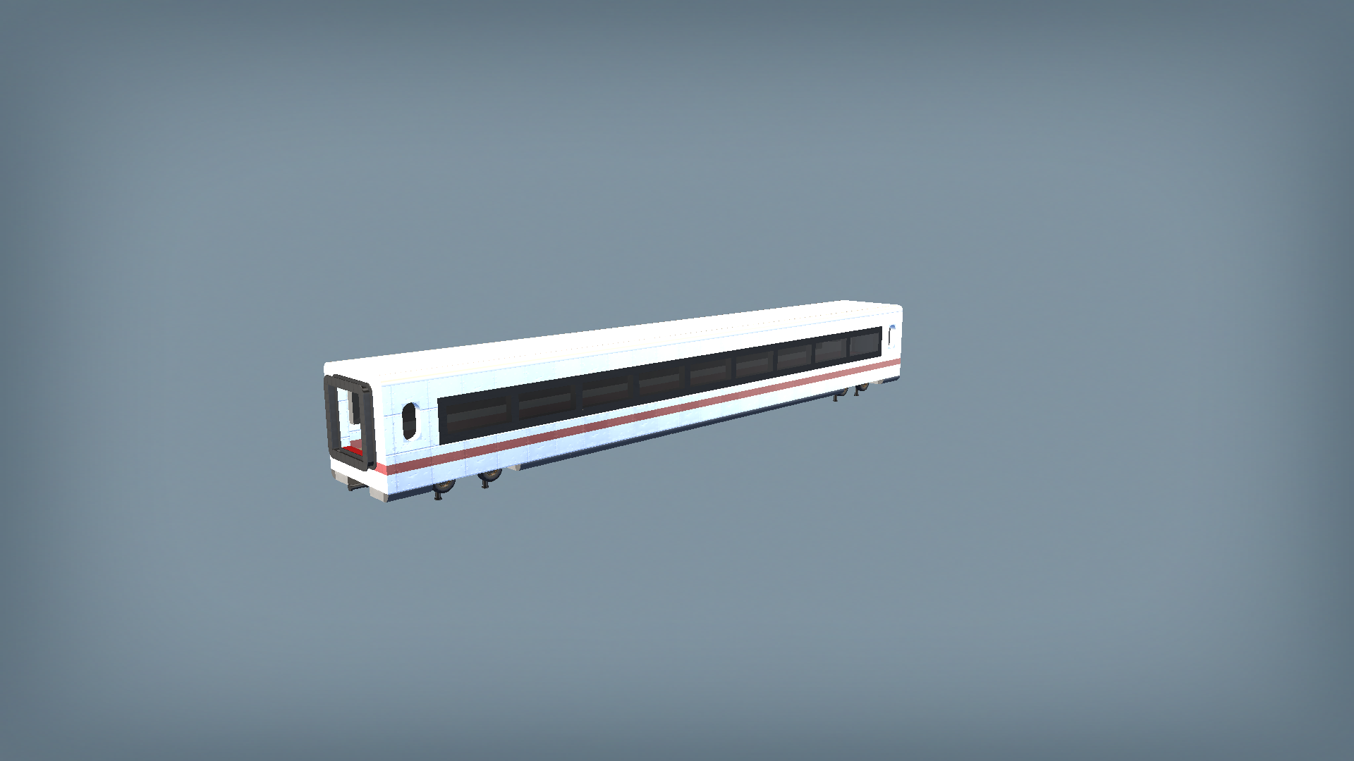 ICE 1 Wagon (Low Poly)