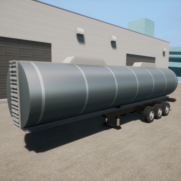 EU 3-Axle Food Tanker Trailer 10 m 2022