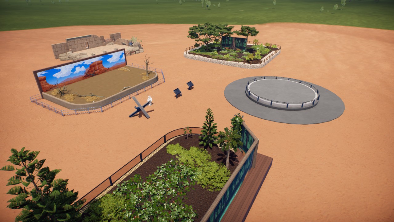 Outdoors tank museum set? for MeowPanzer