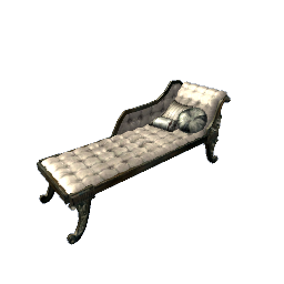 Victorian Chaise Lounge- Grey