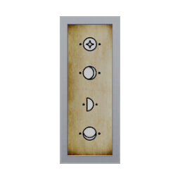 Moon Glyph Wall Art- V2
