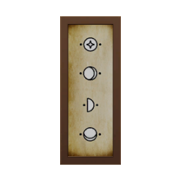 Moon Glyph Wall Art- V3