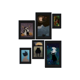 Wall Art Cluster-Cats V2