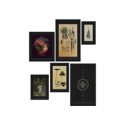 Wall Art Cluster-Mystical Art