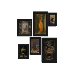 Wall Art Cluster-Witches