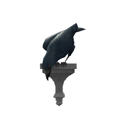 Crow Wall Sculpture- V1