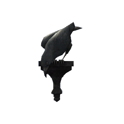 Crow Wall Sculpture- V2