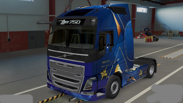 skin cabin volvo FH by maury79
