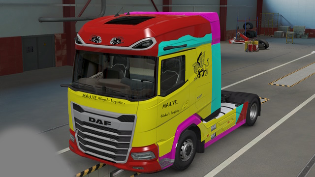 skin daf 2021 new color bymaury