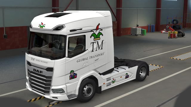 skin cabin daf xg+ by maury79
