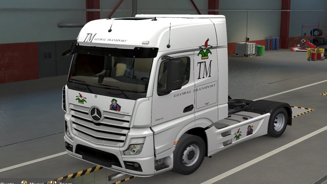 skin mercedes actros by maury79