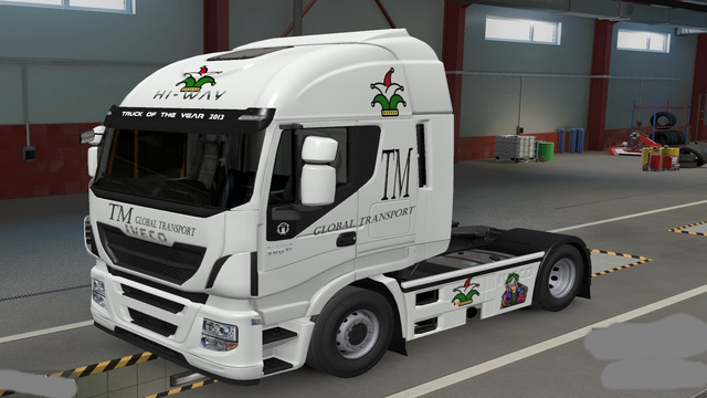 skin cabin iveco stralis hi-way by maury79